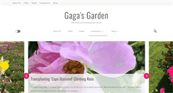 Desktop Screenshot of gagasgarden.com